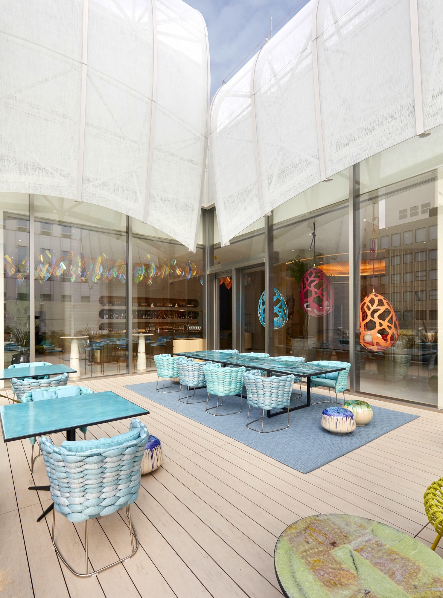 First Look Inside Louis Vuitton's First Restaurant: Le Café V