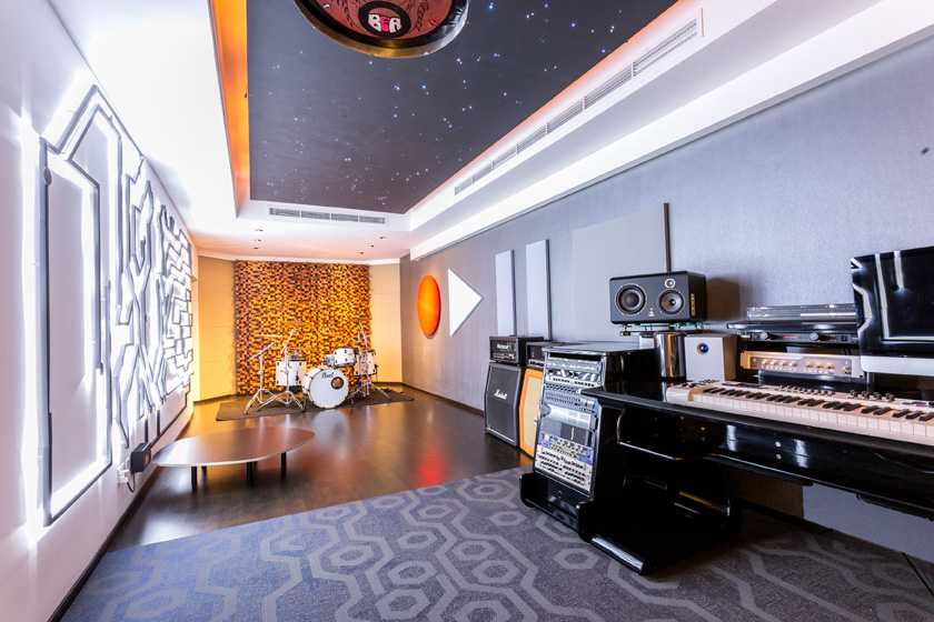 In pictures: Maja Kozel designs a private art and music studio in Dubai ...