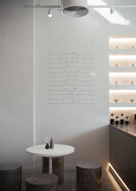 The Design Of This Minimalist Coffee Shop Actually Makes Us Feel Serene