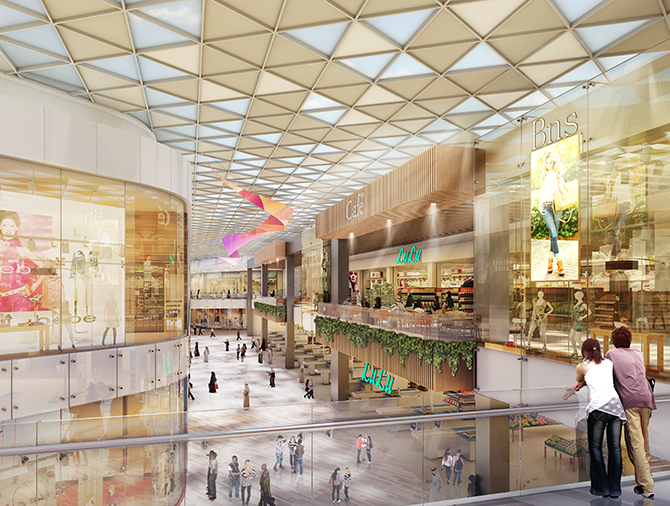 In pictures: Design International’s futuristic Silicon Oasis mall in ...