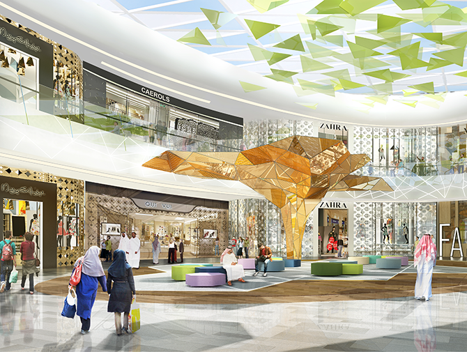 In pictures: Design International’s futuristic Silicon Oasis mall in ...