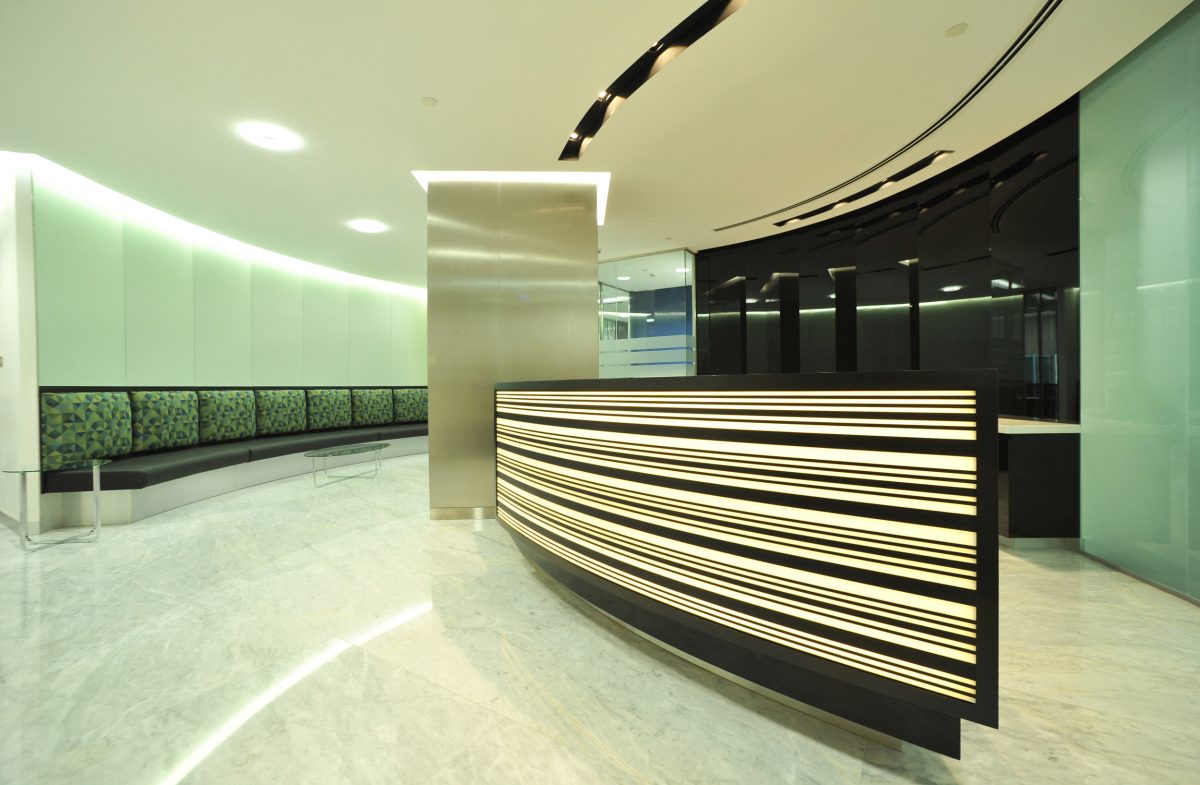 Interior design & MEP work co-ordinated by Bluehaus - Commercial ...