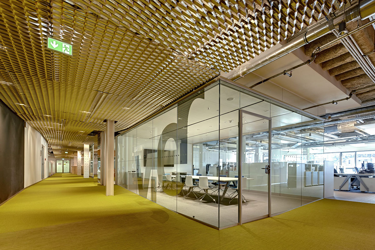 Flexible partitioning for interiors - Commercial Interior Design