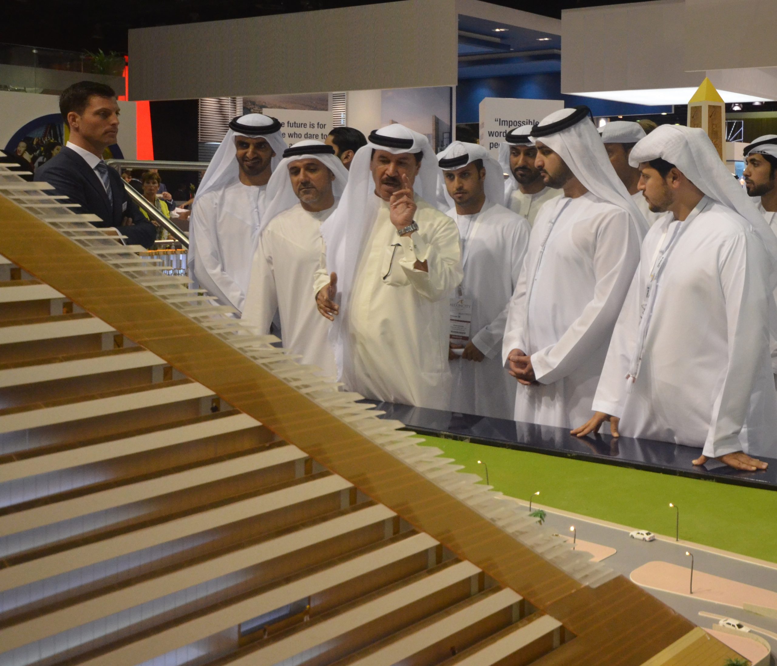 Royal visit to Falconcity of Wonders project - Commercial Interior Design 