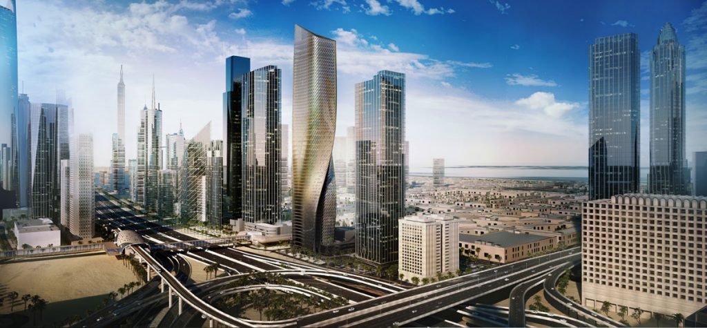 Twisting Wasl tower in Dubai set for construction - Commercial Interior ...