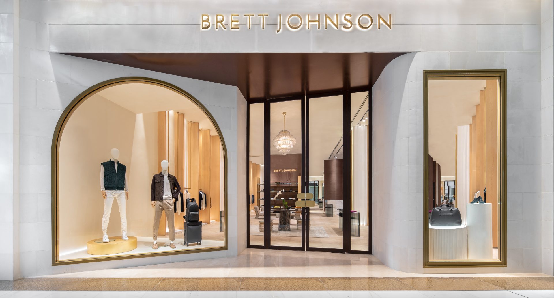 Deniz Galip Studio creates a chic modern store for Brett Johnson at The ...