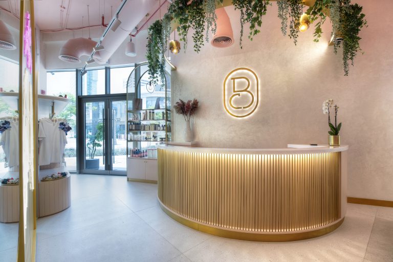 Brand Creative designed Bellacure Beauty Lounge as a feminine ...