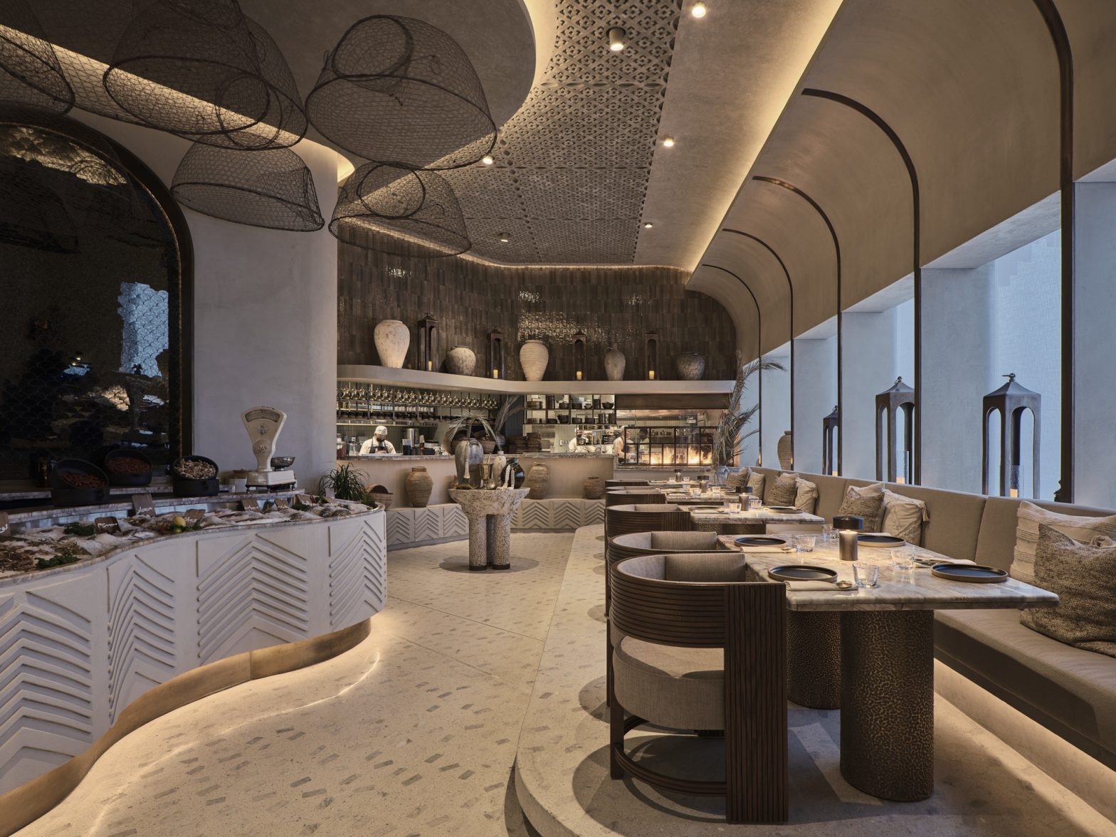 Gastronomica Designs Restaurant With Elements From The Golden Era Of Kuwait