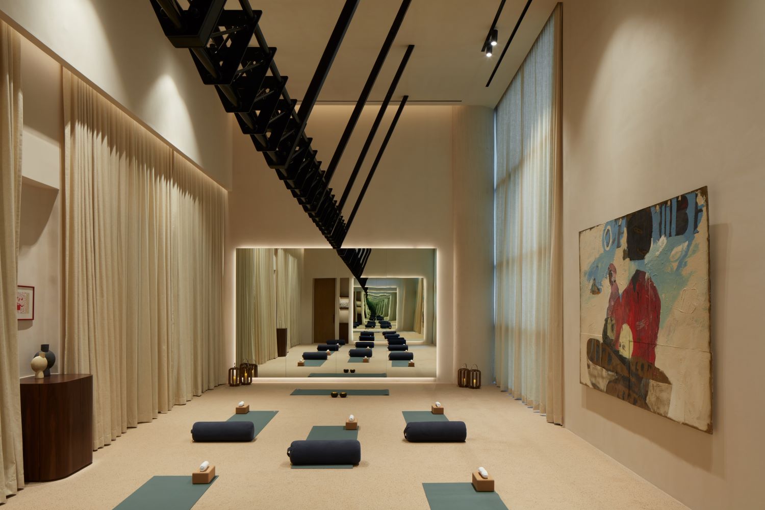 TR Studio breathes contemporary elegance into boutique fitness studio