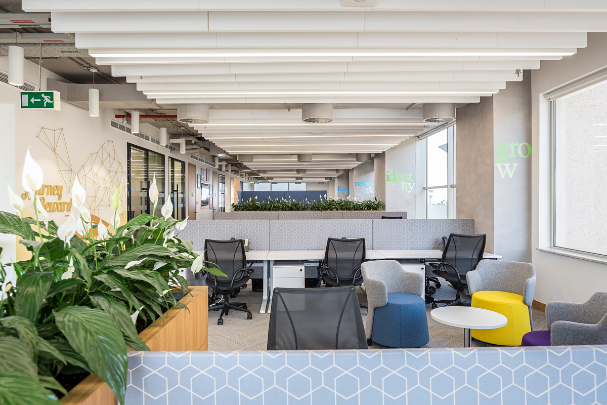 Perkins + Will’s LinkedIn office design in Dubai merges fun elements ...