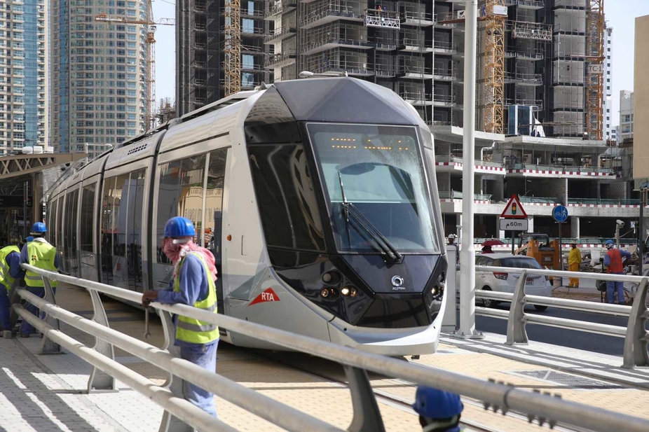 In pictures: Dubai Tram’s first trip - , - CID
