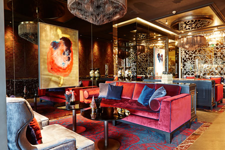 Noir Lounge in Dubai by Bassos Design is inspired by 20s’ Art Deco ...